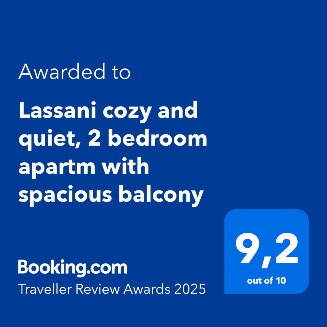 Lassani Cozy And Quiet, 2 Bedroom Apartm With Spacious Balcony سالونيك المظهر الخارجي الصورة